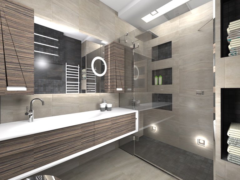 Finomságos meleg színek, egy apró helyiségben.